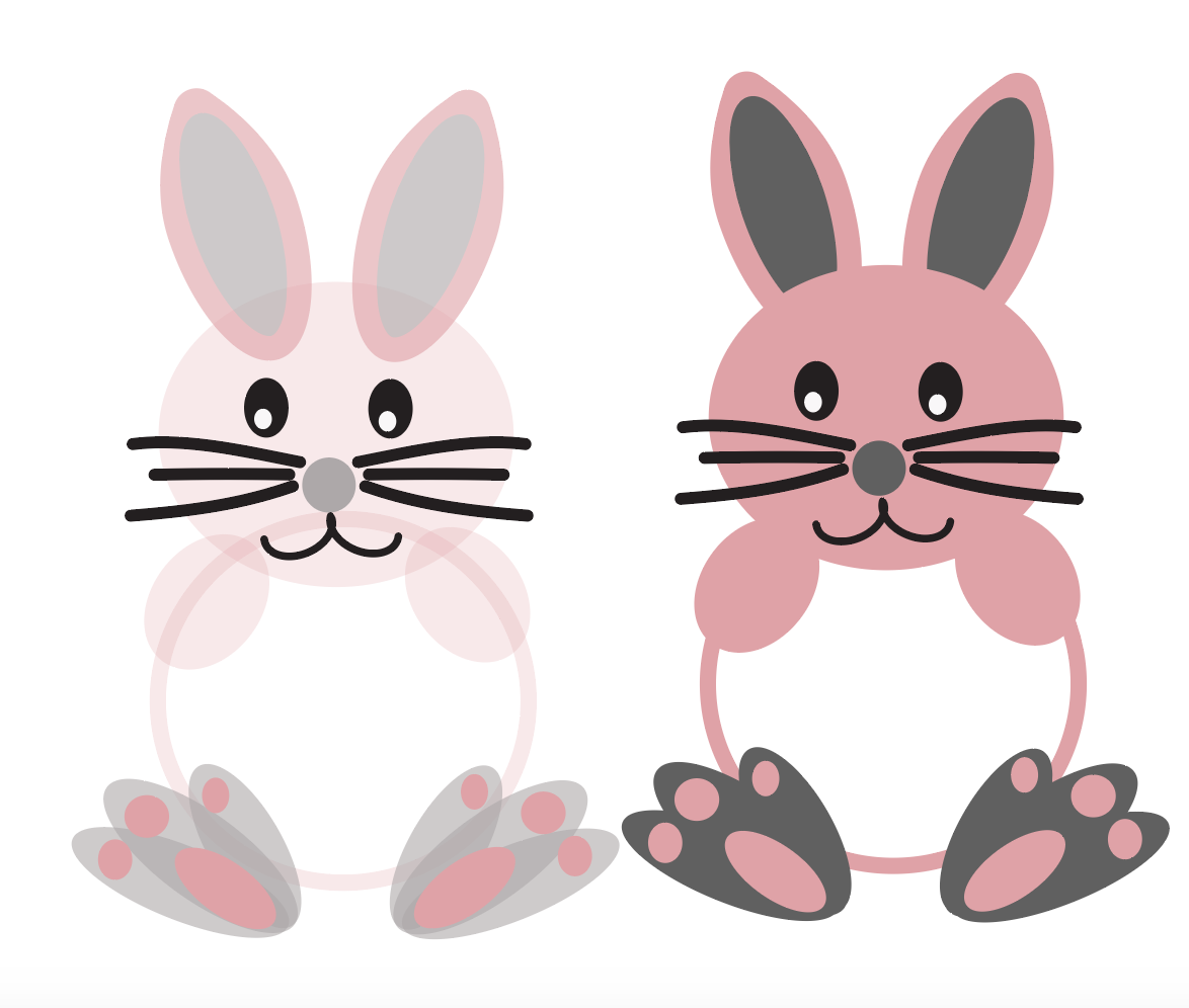 Make a Bunny Frame Sign of Timess